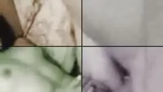 黑色奴隸等待從廁所色情女主人的懲罰